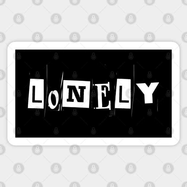 Lonely Sticker by Timeless Chaos
